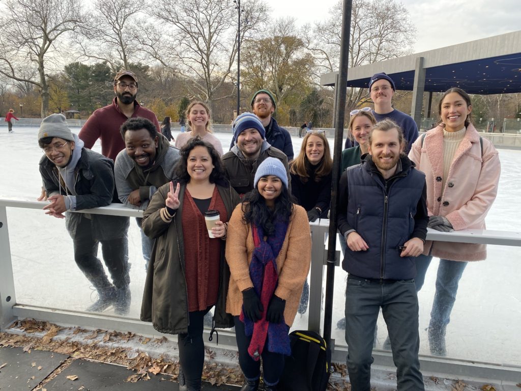 Donut Team Ice Skating