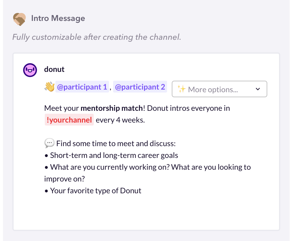 Donut Mentor Skill Sharing Template